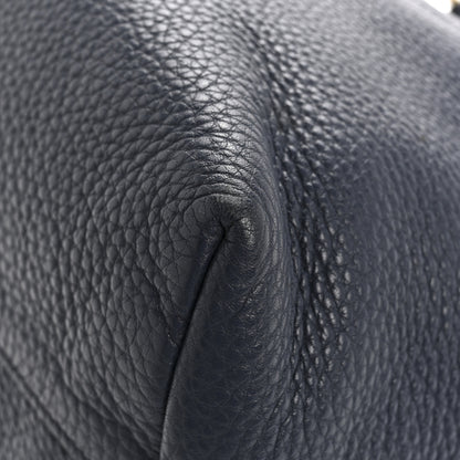 Prada Vitello Phenix Embossed Logo Hobo Baltico 15 of 16
