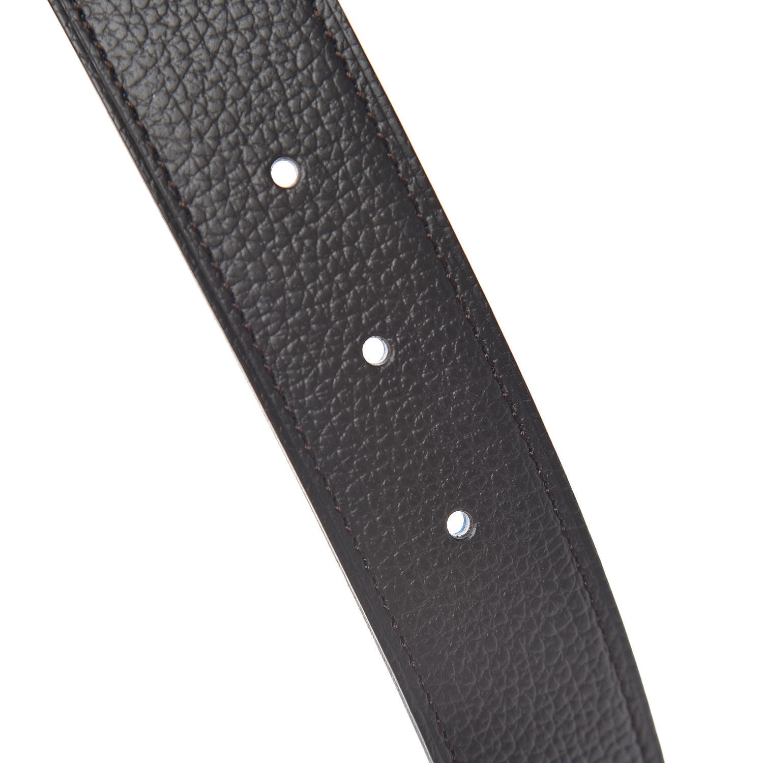 Hermes Polo Bullskin Swift 32mm Belt Strap 100 Macassar Bleu Hydra 4 of 5