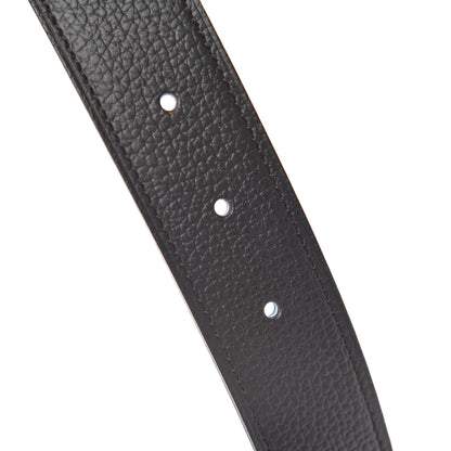 Hermes Polo Bullskin Swift 32mm Belt Strap 100 Macassar Bleu Hydra 4 of 5