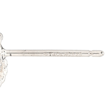 Tiffany Sterling Silver Twist Knot Earrings 4 of 5