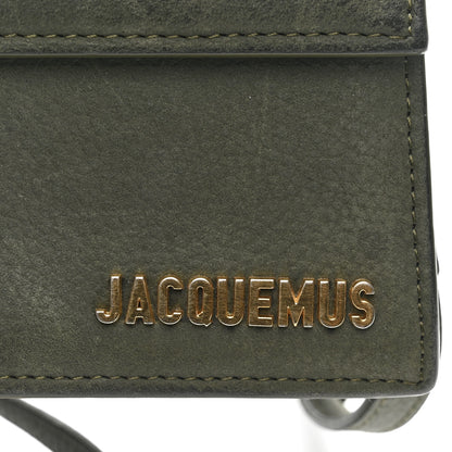 Jacquemus Nubuck Le Grand Bambino Dark Green 12 of 15