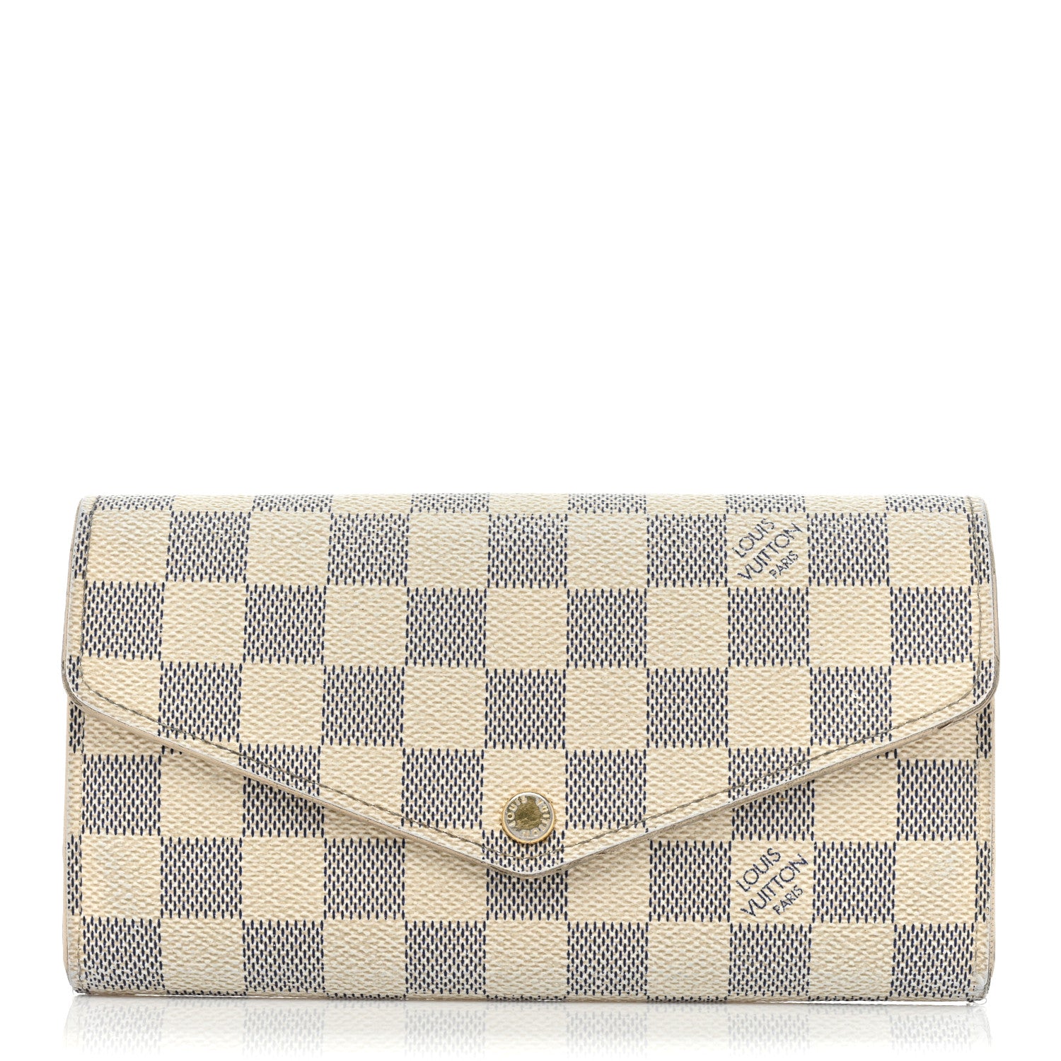 Louis Vuitton Damier Azur Sarah Wallet NM 1 of 24