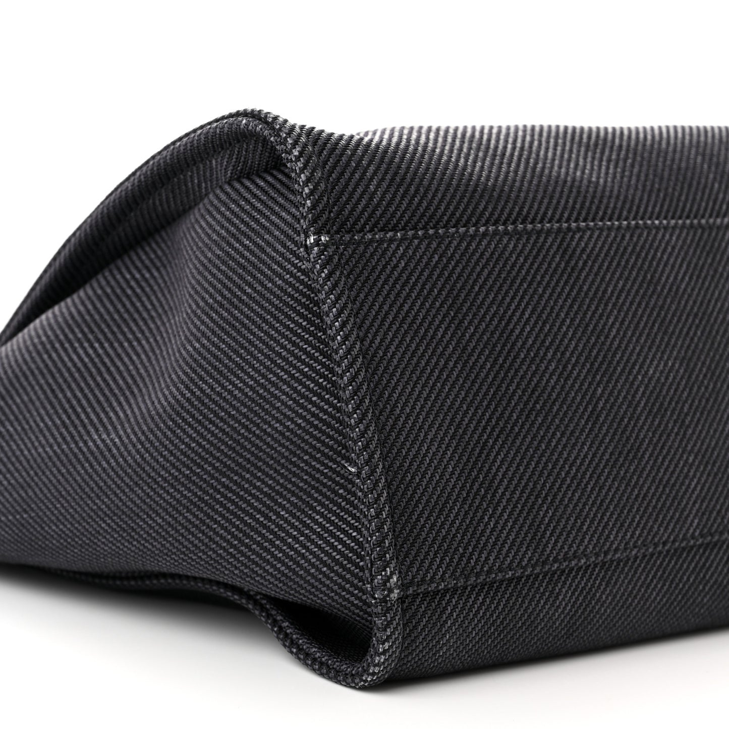 Lurex Boucle Medium Deauville Tote Black
