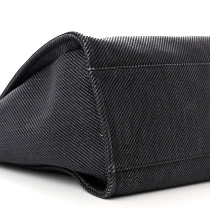 Chanel Lurex Boucle Medium Deauville Tote Black 9 of 12