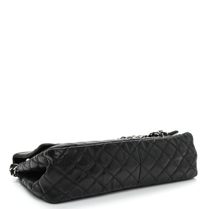Chanel Lambskin Chevron Quilted Single Flap Black 4 of 11
