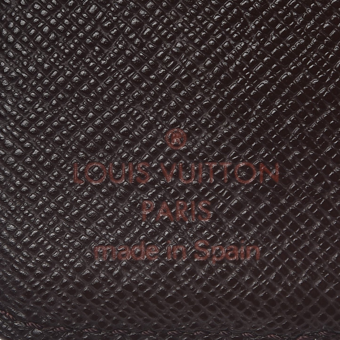 Damier Ebene Zippe Zipped Compact Wallet