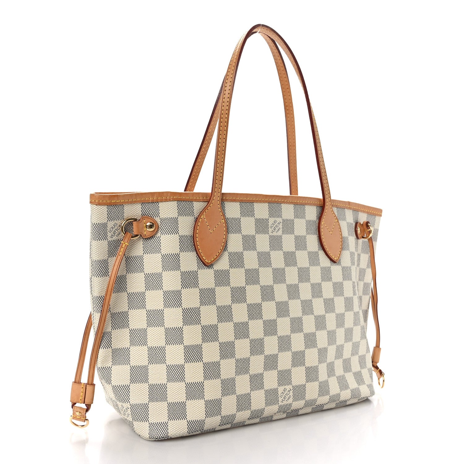 Louis Vuitton Damier Azur Neverfull PM 3 of 9