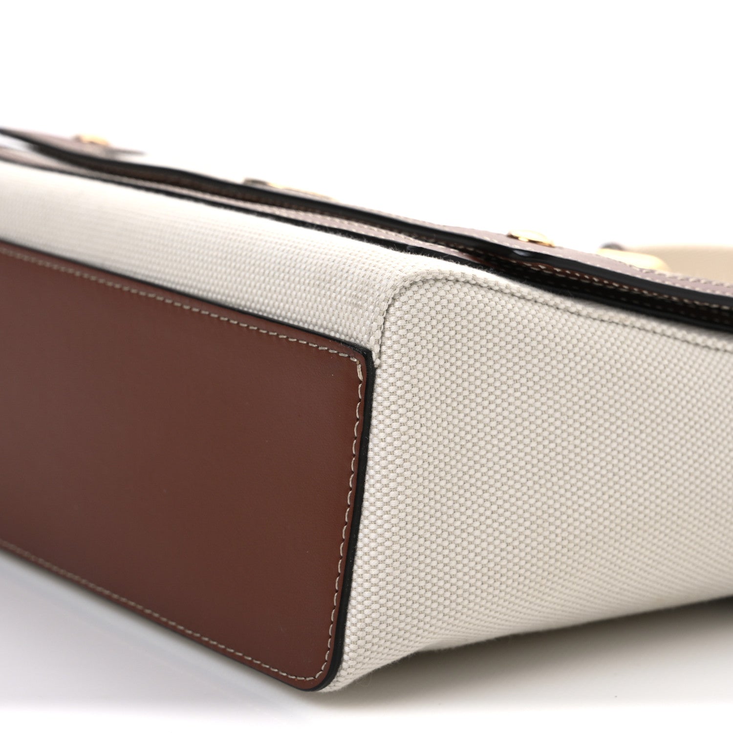 Burberry Canvas Horseferry Print Note Crossbody Bag Natural Tan 10 of 10