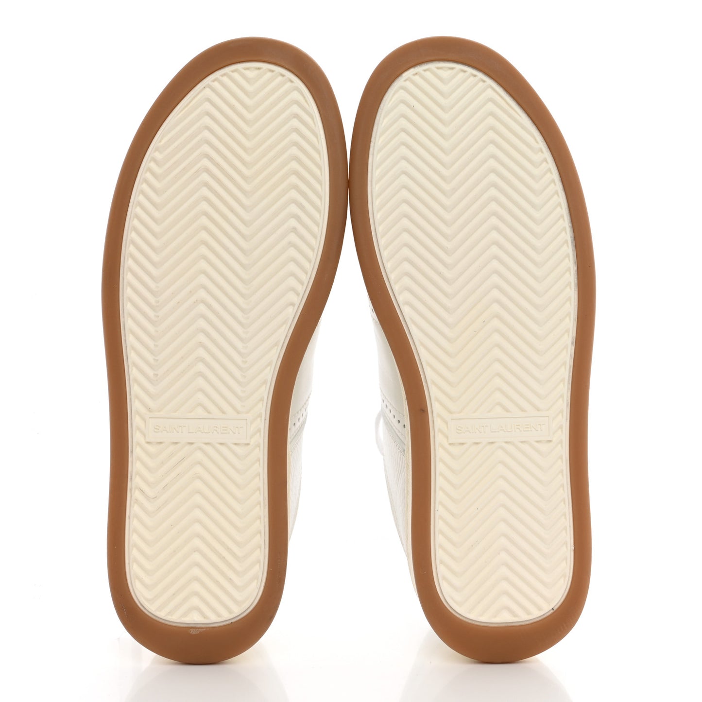 Calfskin SL/61 Low Top Sneakers 37 White