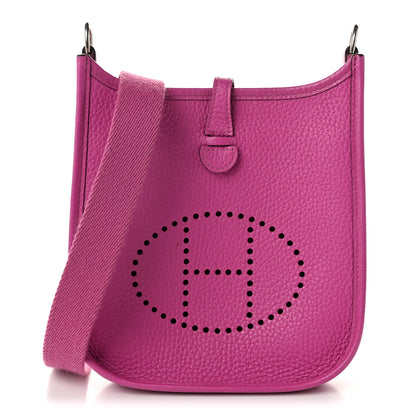 Hermes Taurillon Clemence Evelyne TPM Magnolia 1 of 11
