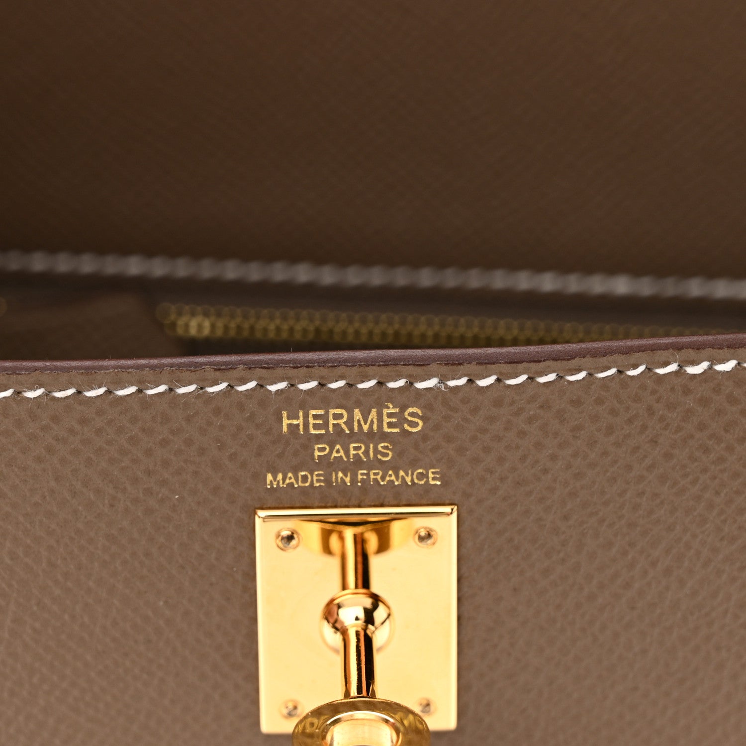 Hermes Epsom Kelly Sellier 25 Etoupe 6 of 11