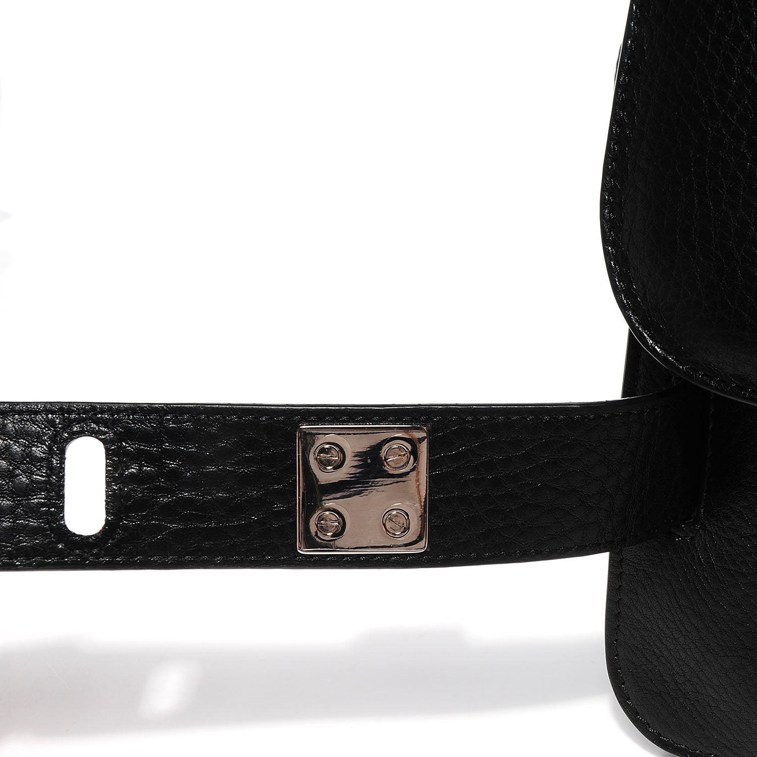 Proenza Schouler Textured Leather PS11 Classic Shoulder Bag Black 6 of 16