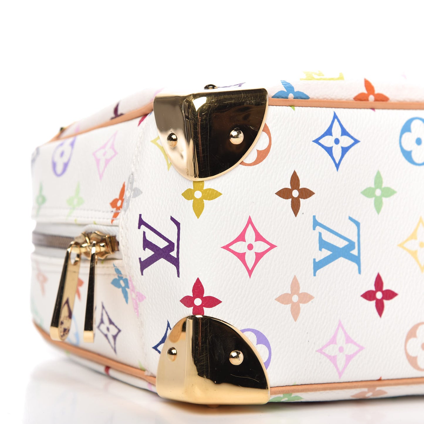 Monogram Multicolor Trouville White