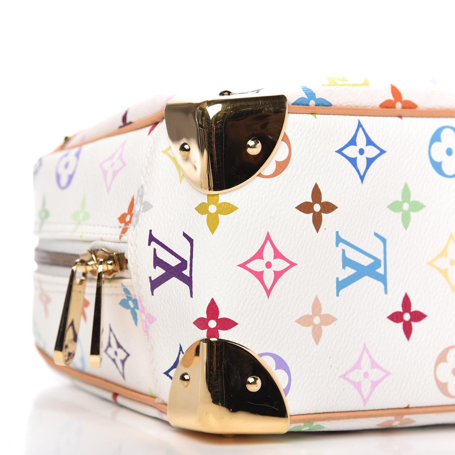 Louis Vuitton Monogram Multicolor Trouville White 6 of 9