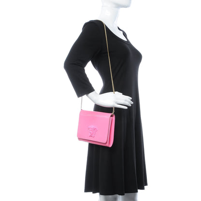 Versace Patent Palazzo Medusa Chain Evening Bag Pink 2 of 15