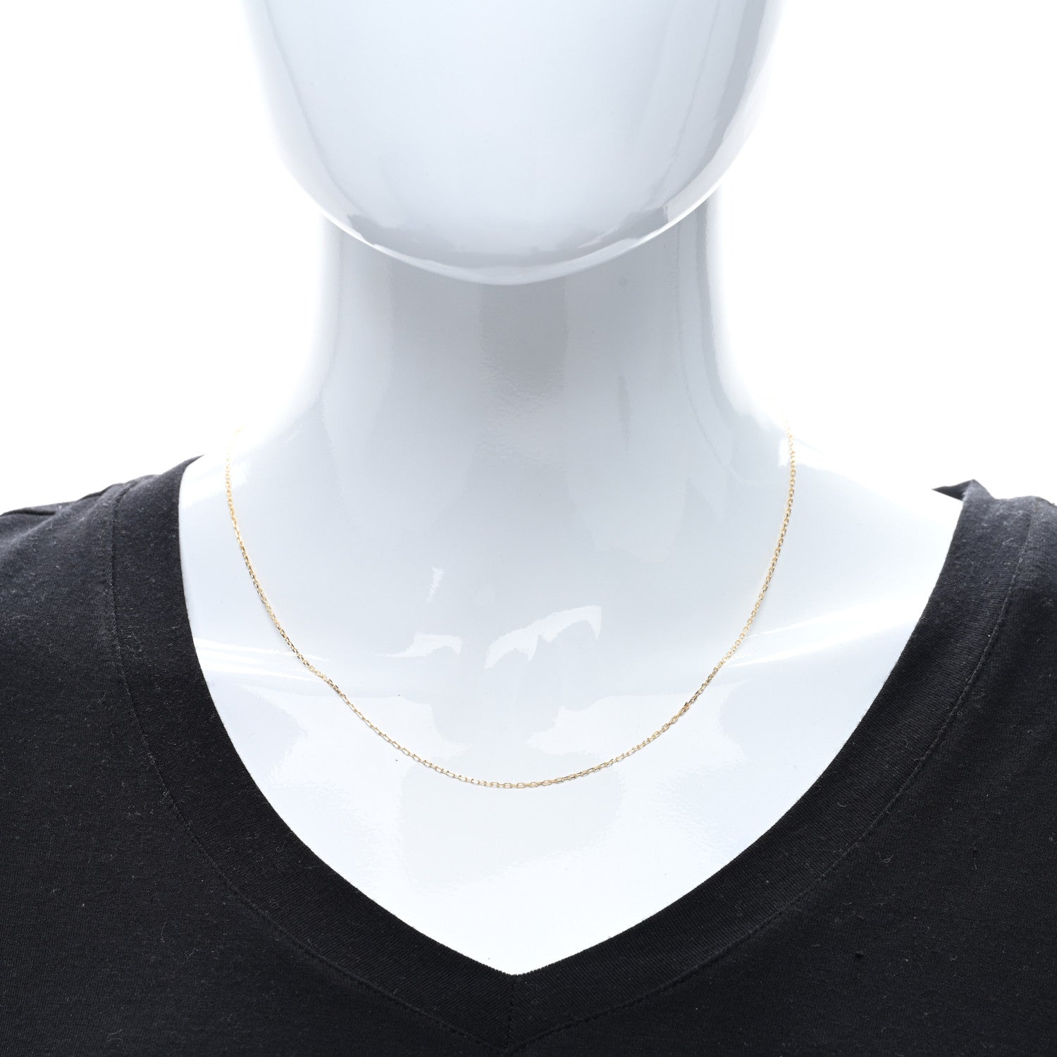 Cartier 18K Yellow Gold Chain Necklace 3 of 4