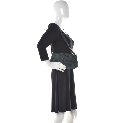 Prada Tessuto Nylon Shoulder Bag Antracite 2 of 15