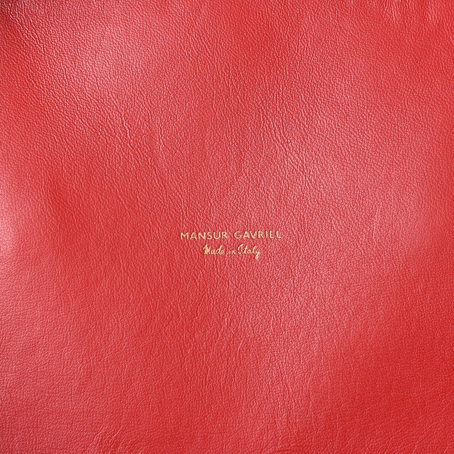 Mansur Gavriel Calfskin Train Case Crossbody Flamma 5 of 8