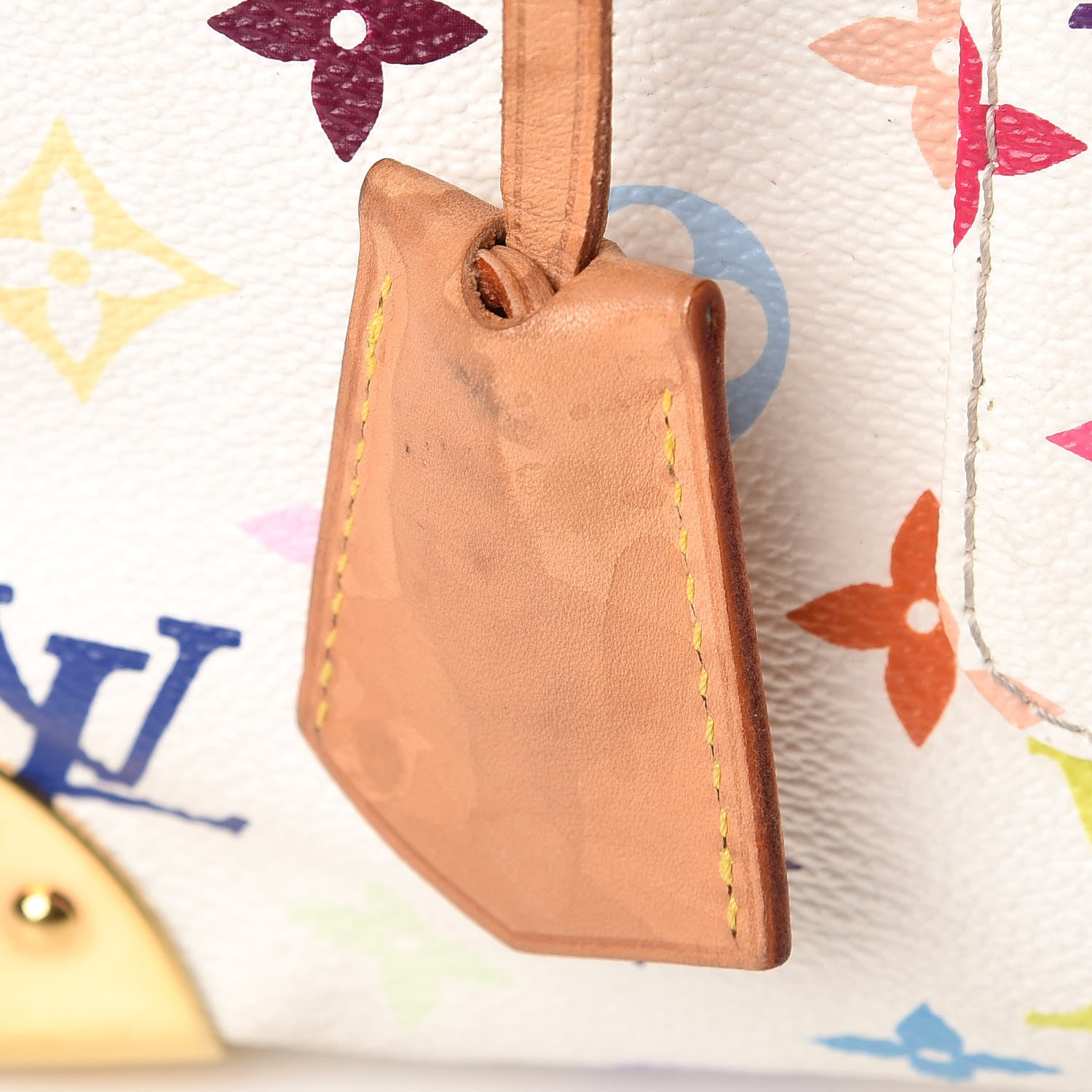 Louis Vuitton Monogram Multicolor Speedy 30 White 22 of 30