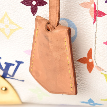 Louis Vuitton Monogram Multicolor Speedy 30 White 22 of 30