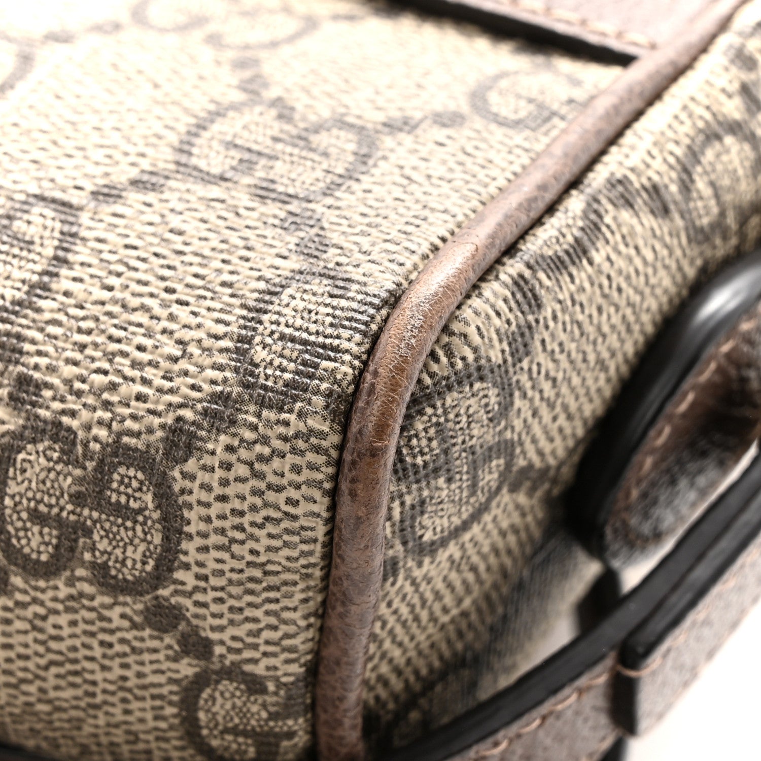 Gucci GG Supreme Monogram Web Mini Ophidia Shoulder Bag Brown 15 of 15