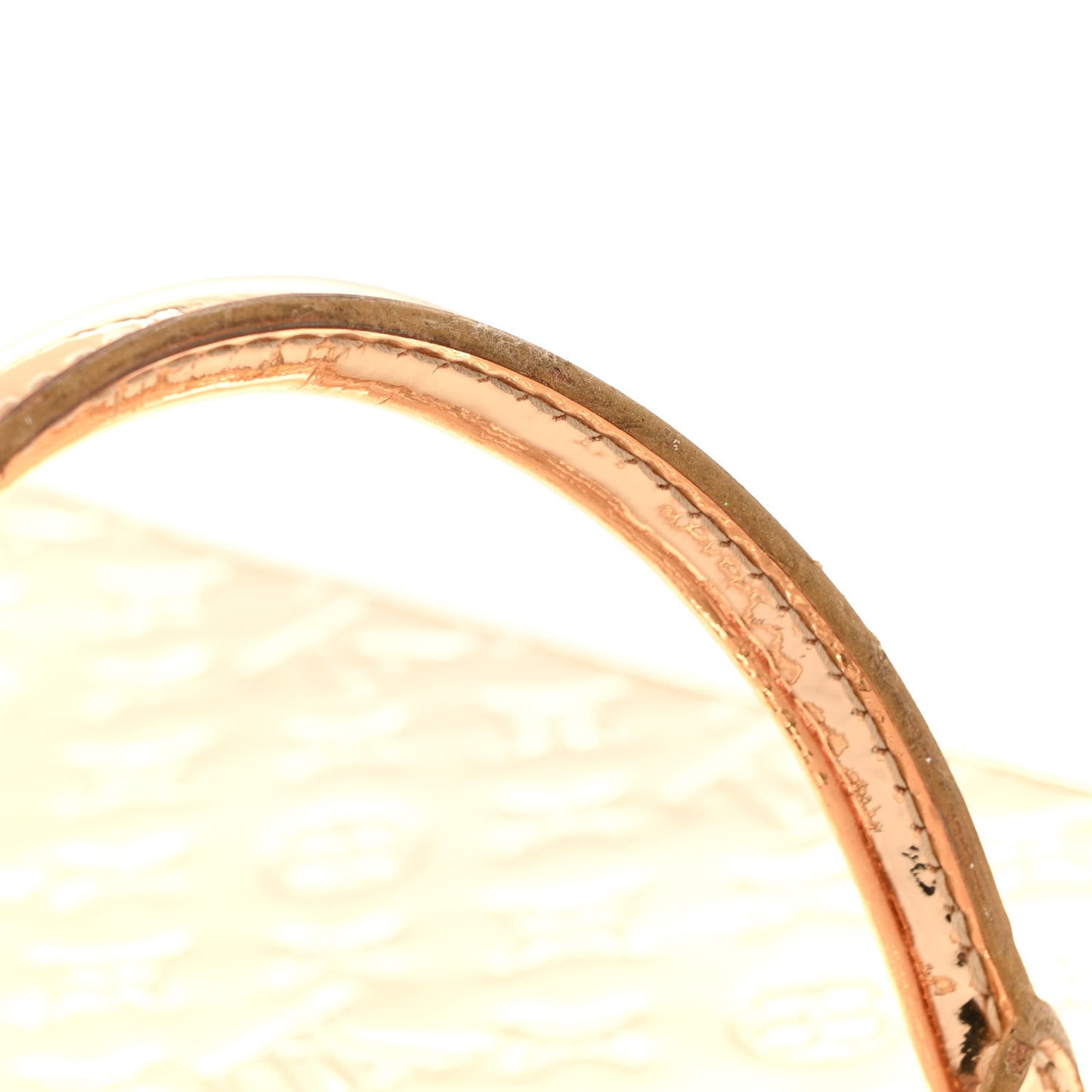 Monogram Miroir Sac Plat Gold