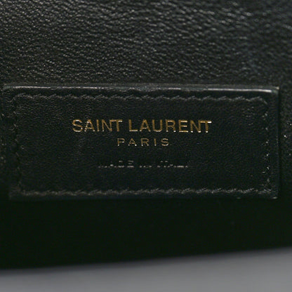 Saint Laurent Calfskin Love Patchwork Baby Sac De Jour Black 8 of 15