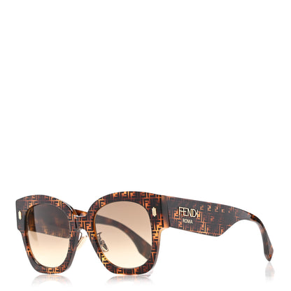 Fendi Acetate FF Sunglasses FF 0458/G/S Havana 1 of 8