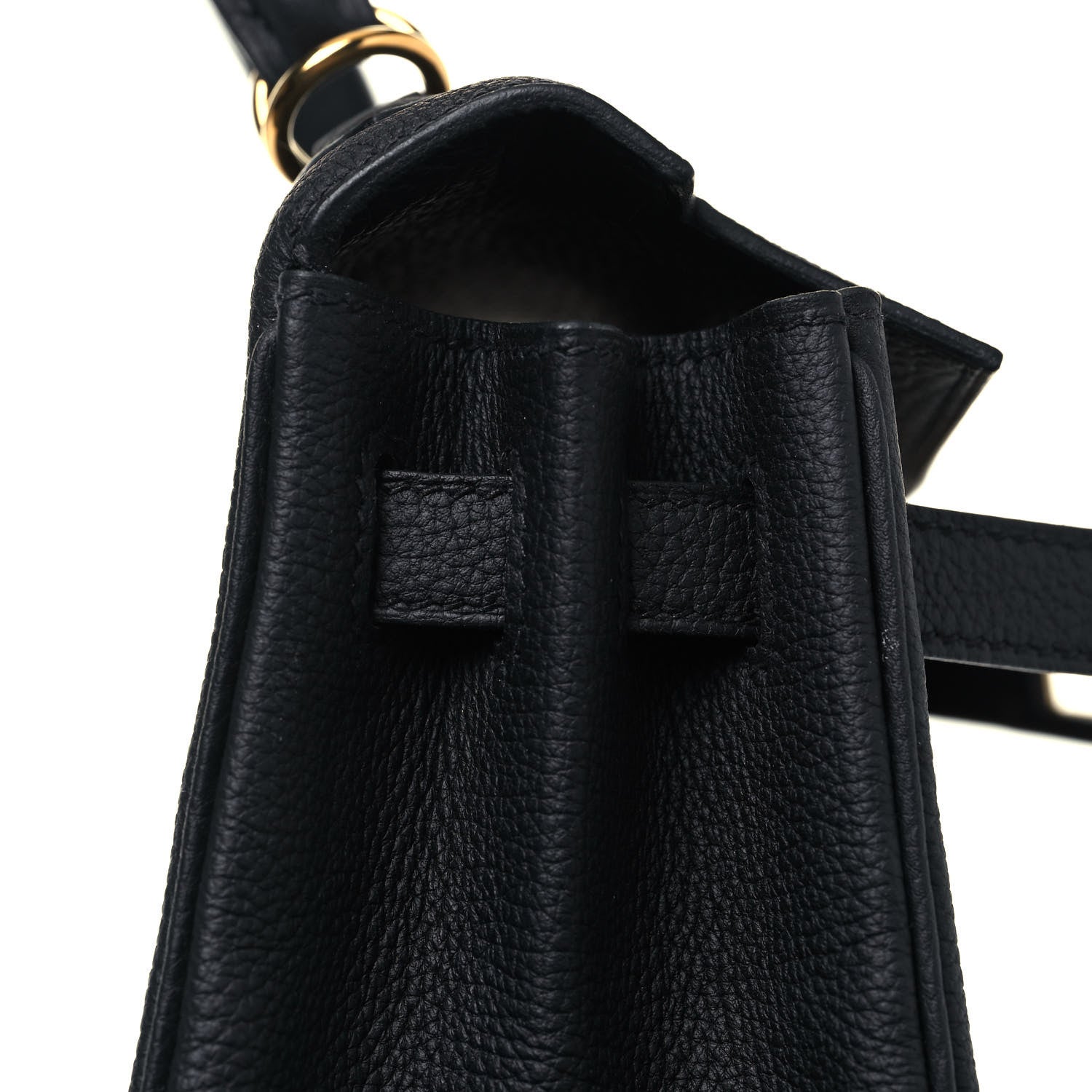 Hermes Togo Kelly Retourne 25 Black 17 of 35