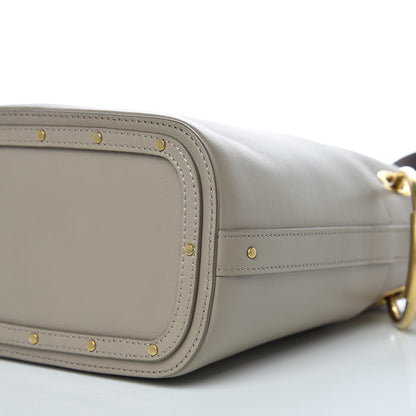 Chloe Smooth Calfskin Small Roy Bucket Bag Motty Grey 9 of 11