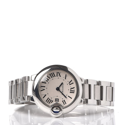 Cartier Stainless Steel 28mm Ballon Bleu De Quartz Watch 3 of 7