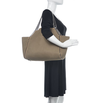 Stella McCartney Shaggy Deer Falabella Reversible Tote Clotted Cream 2 of 11