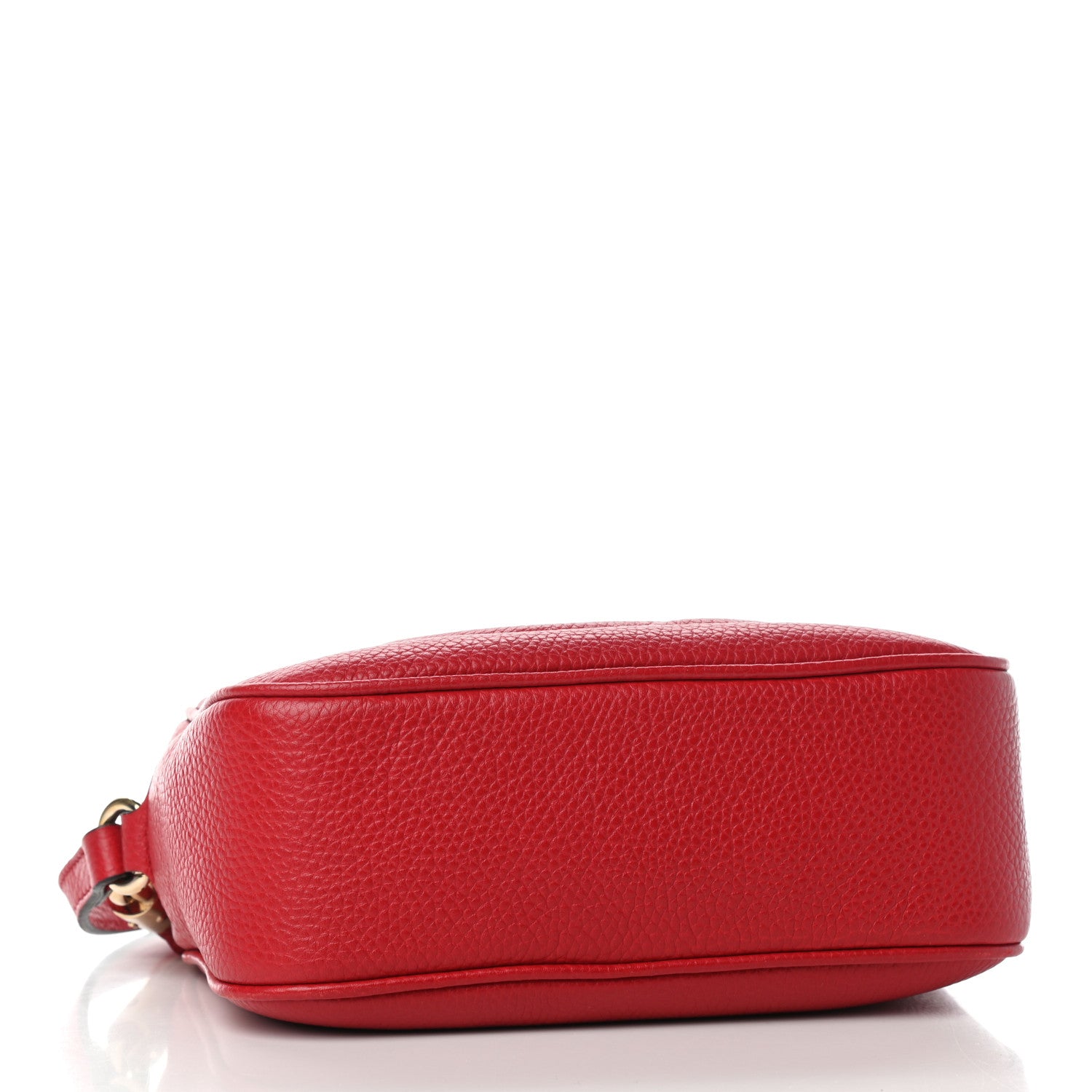 Gucci Pebbled Calfskin Small Soho Disco Bag Tabasco Red 3 of 5