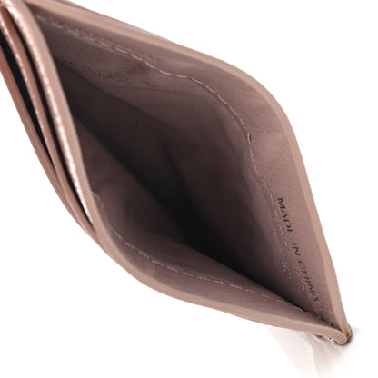 Burberry Grainy Calfskin Glitter Card Holder Pink 5 of 8