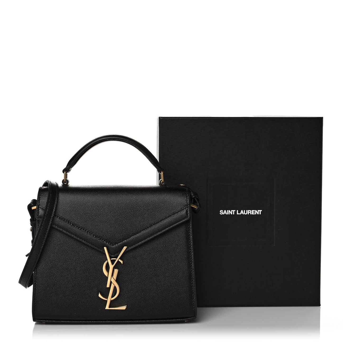 Grain de Poudre Mini Classic Monogram Cassandra Top Handle Black