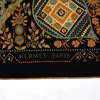 Hermes Cashmere Silk L'Arbre De Vie 140 3 of 6
