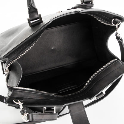Saint Laurent Calfskin Small Monogram Cabas Black 4 of 5