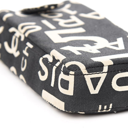 Chanel Canvas 31 Rue Cambon Phone Holder Black 8 of 9
