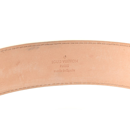 Louis Vuitton Damier Azur LV Initiales Belt 90 36 3 of 6