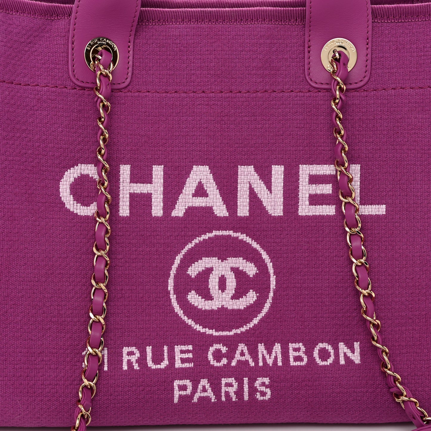 Mixed Fibers Small Deauville Tote Purple