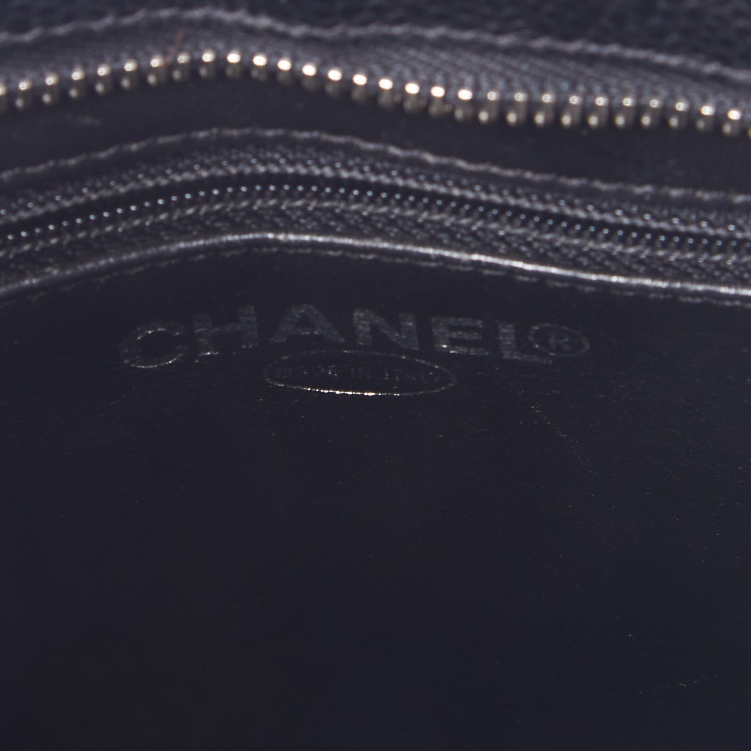 Chanel Caviar Quilted Medallion Tote Black 9 of 12