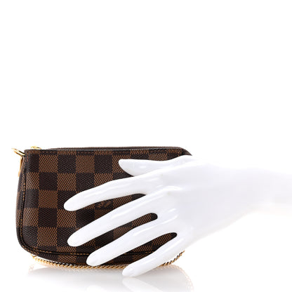 Louis Vuitton Damier Ebene Mini Pochette Accessories 2 of 7