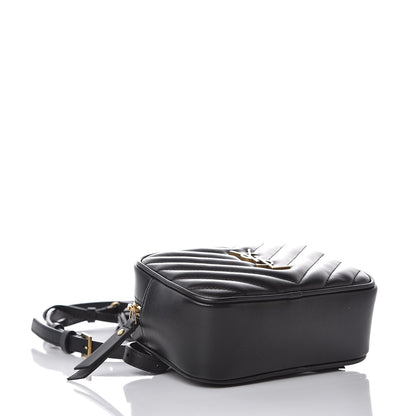 Saint Laurent Calfskin Matelasse Monogram Lou Belt Bag Black 4 of 8