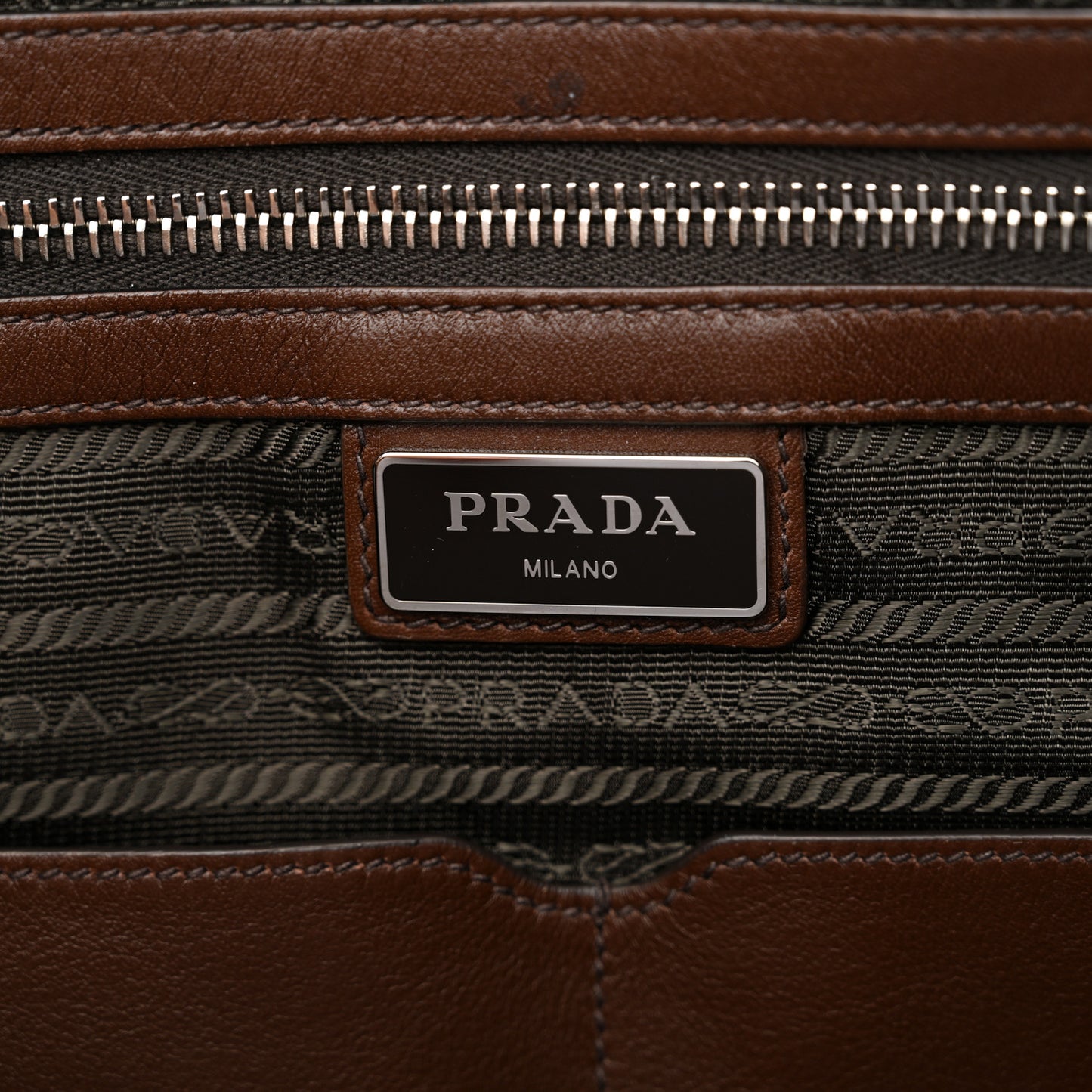 Vitello City Travel Briefcase Bruciato