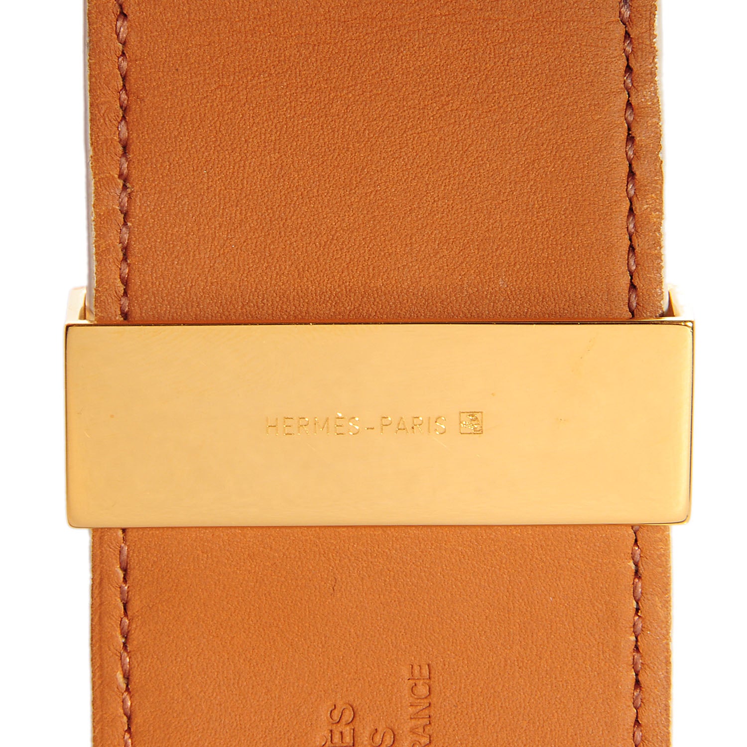 Hermes Epsom Collier de Chien CDC Bracelet White Small 6 of 7