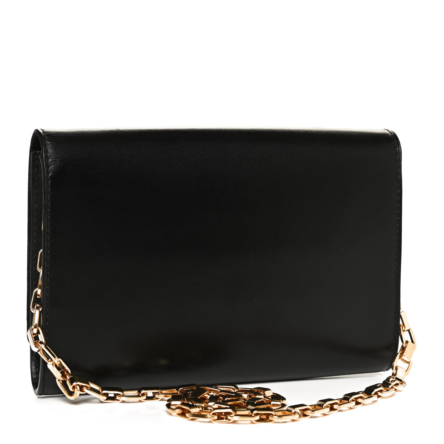 Calfskin Chain Louise GM Black