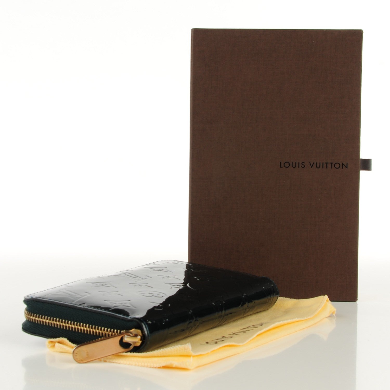 Louis Vuitton Vernis Zippy Wallet Blue Nuit 4 of 7