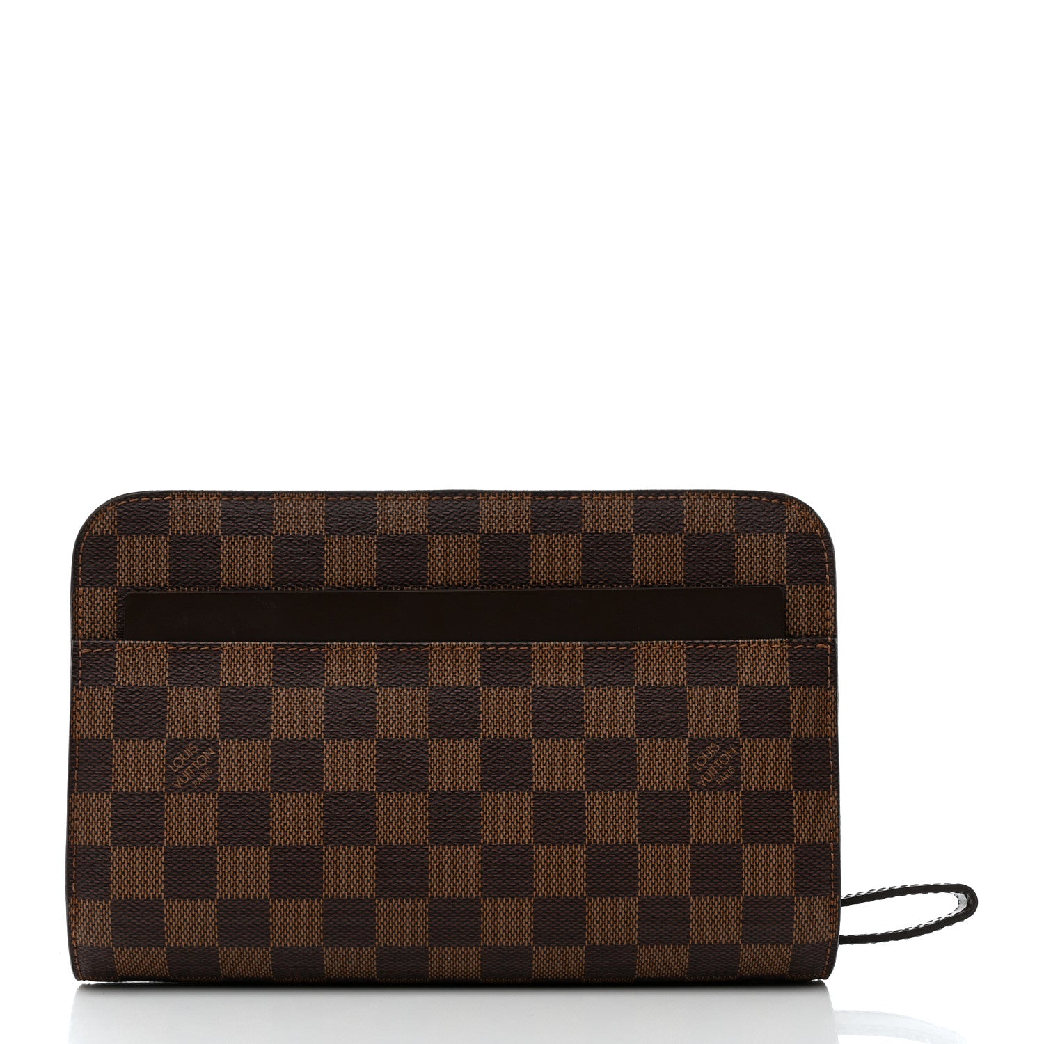 Louis Vuitton Damier Ebene Pochette Saint Louis Clutch 1 of 8