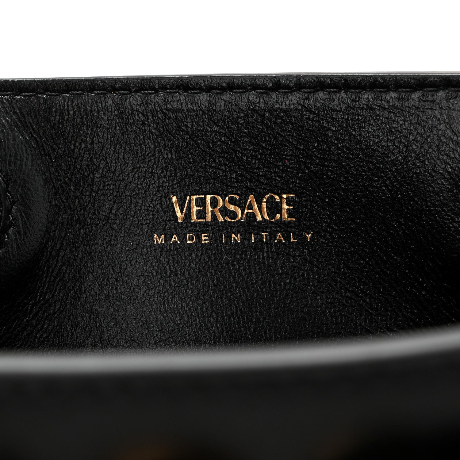 Versace Calfskin Small Medusa '95 Tote  Black 6 of 9