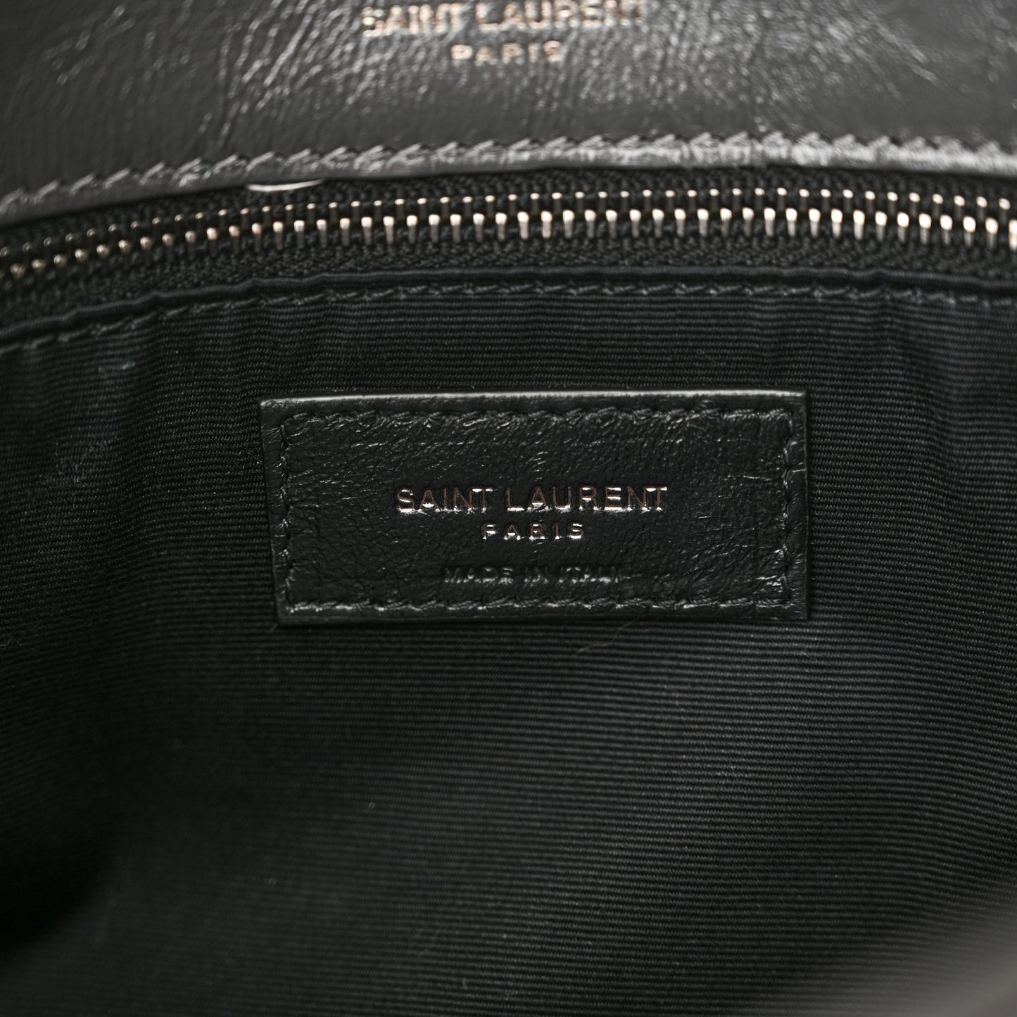 Crinkled Calfskin Matelasse Monogram Medium Niki Chain Satchel Storm